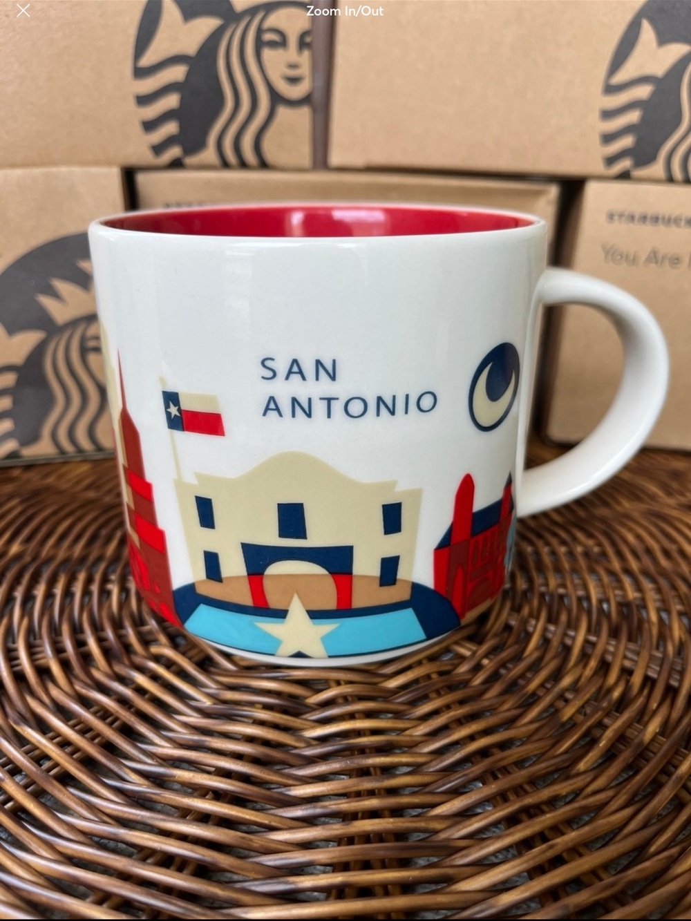 Starbucks You Are Here SAN ANTONIO mug